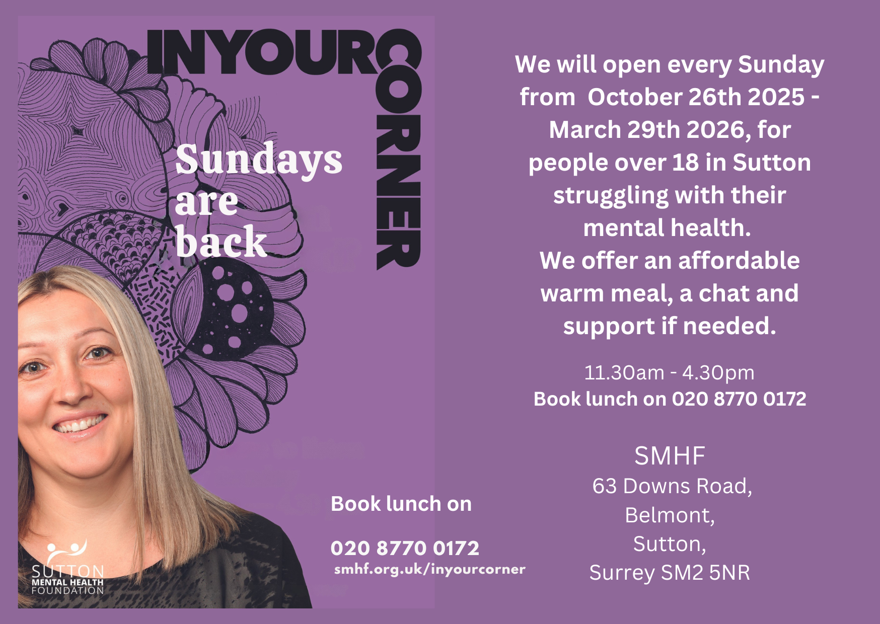 Advert for Sunday Service